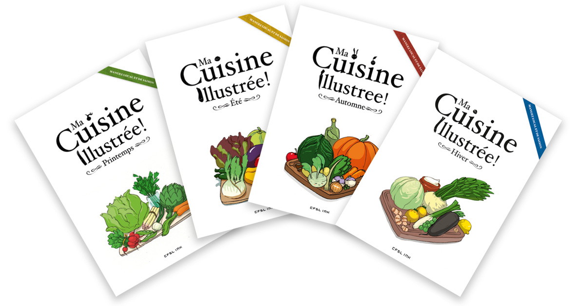 livres de cuisine illustrée